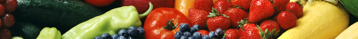 fruit and vegetable banner